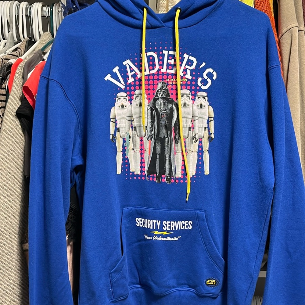 NWT Star Wars Vaders Security Services hoodie